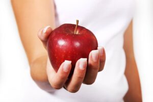 apple, diet, female